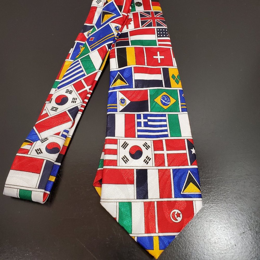 Flags of‎ Countries Steven Harris Tie